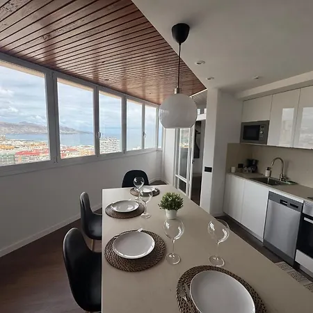 Апартаменти Con Vistas Al Mar Piso 16 Y A 5 Min De La Playa De Canteras Casa Carmela Лас-Пальмас-де-Гран-Канарія