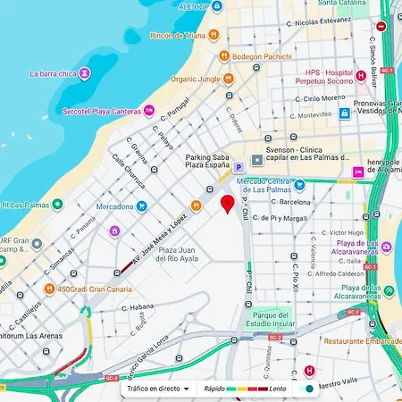 Con Vistas Al Mar Piso 16 Y A 5 Min De La Playa De Canteras Casa Carmela アパート ラスパルマス・デ・グランカナリア