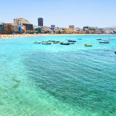 アパート Con Vistas Al Mar Piso 16 Y A 5 Min De La Playa De Canteras Casa Carmela ラスパルマス・デ・グランカナリア
