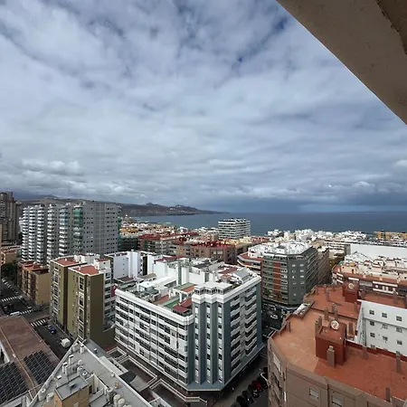 Con Vistas Al Mar Piso 16 Y A 5 Min De La Playa De Canteras Casa Carmela * Las Palmas de Gran Canaria