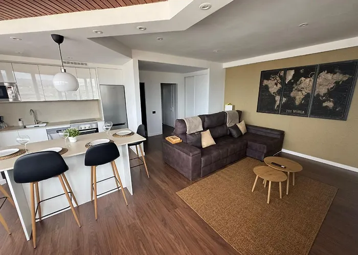 アパート Con Vistas Al Mar Piso 16 Y A 5 Min De La Playa De Canteras Casa Carmela *